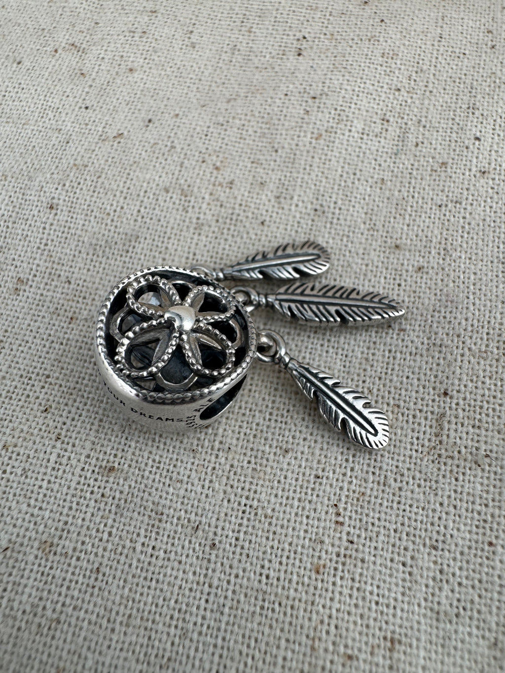 Pandora 925 ALE Silver Dreamcatcher Charm