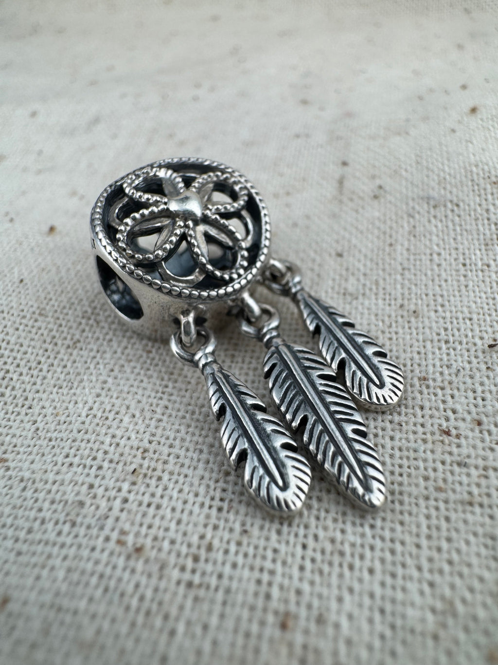 Pandora 925 ALE Silver Dreamcatcher Charm