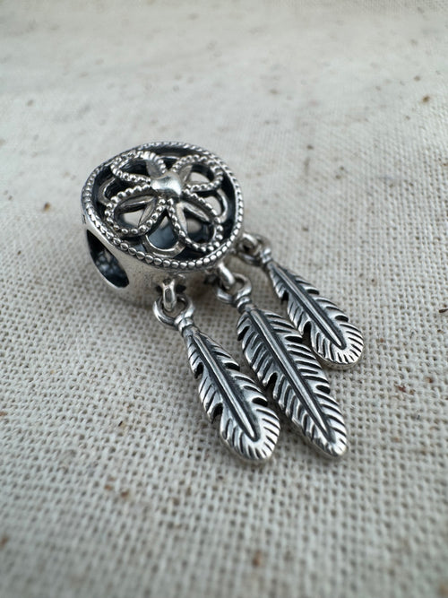 Pandora 925 ALE Silver Dreamcatcher Charm