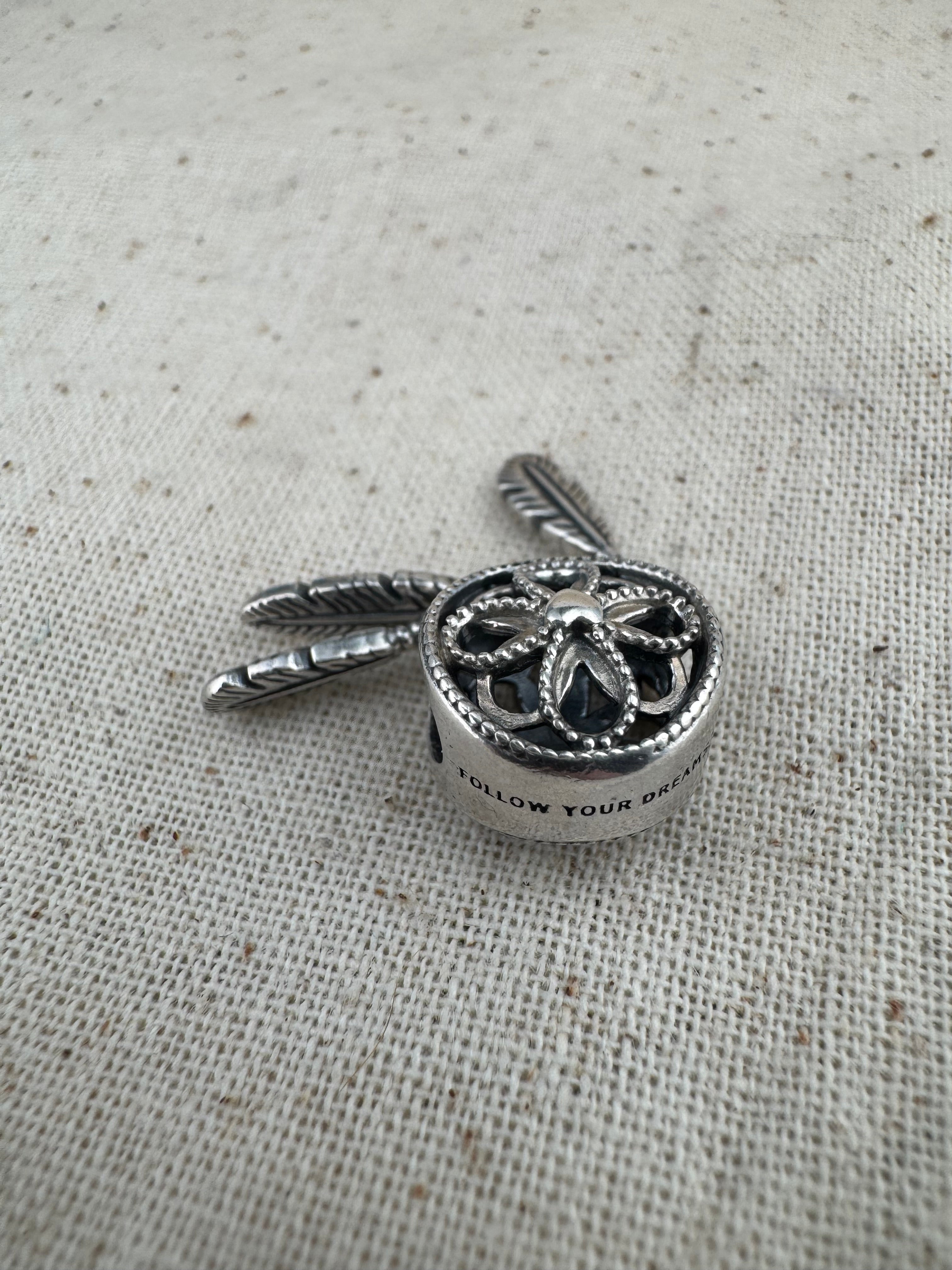 Pandora 925 ALE Silver Dreamcatcher Charm